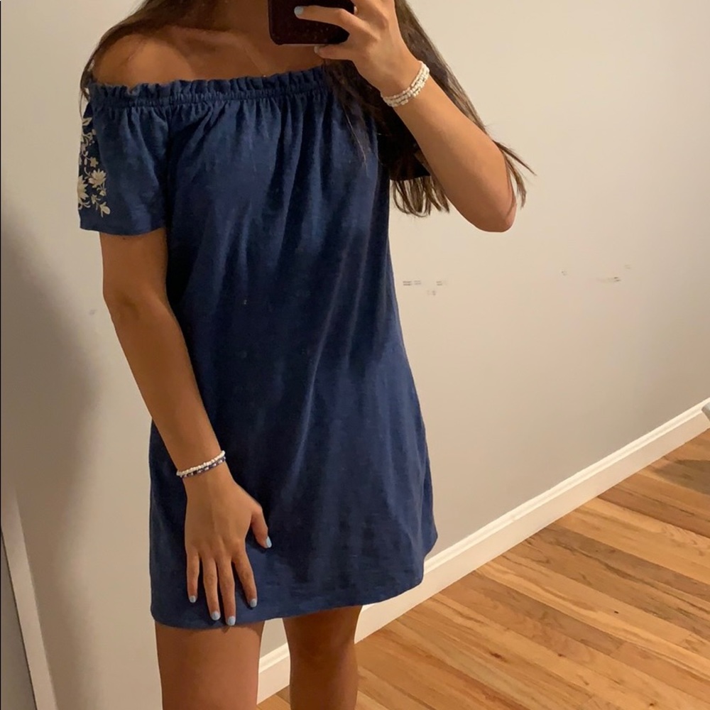Off the shoulder dress